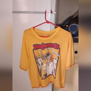 Hogwarts Orange Graphic Tee - Women's Short Sleeve